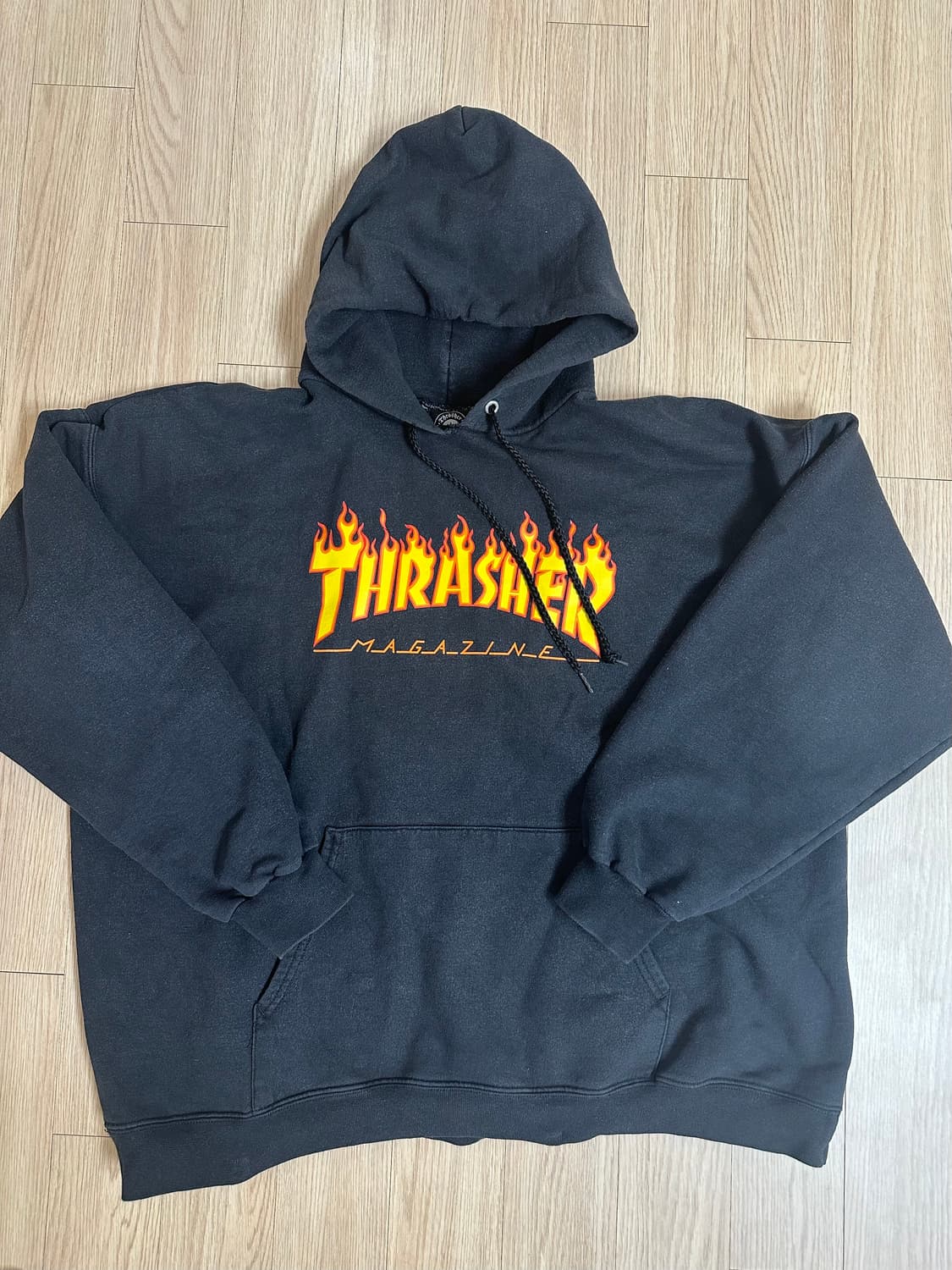 빈티지 트레셔 플레임 후드티 xl 상품이미지1