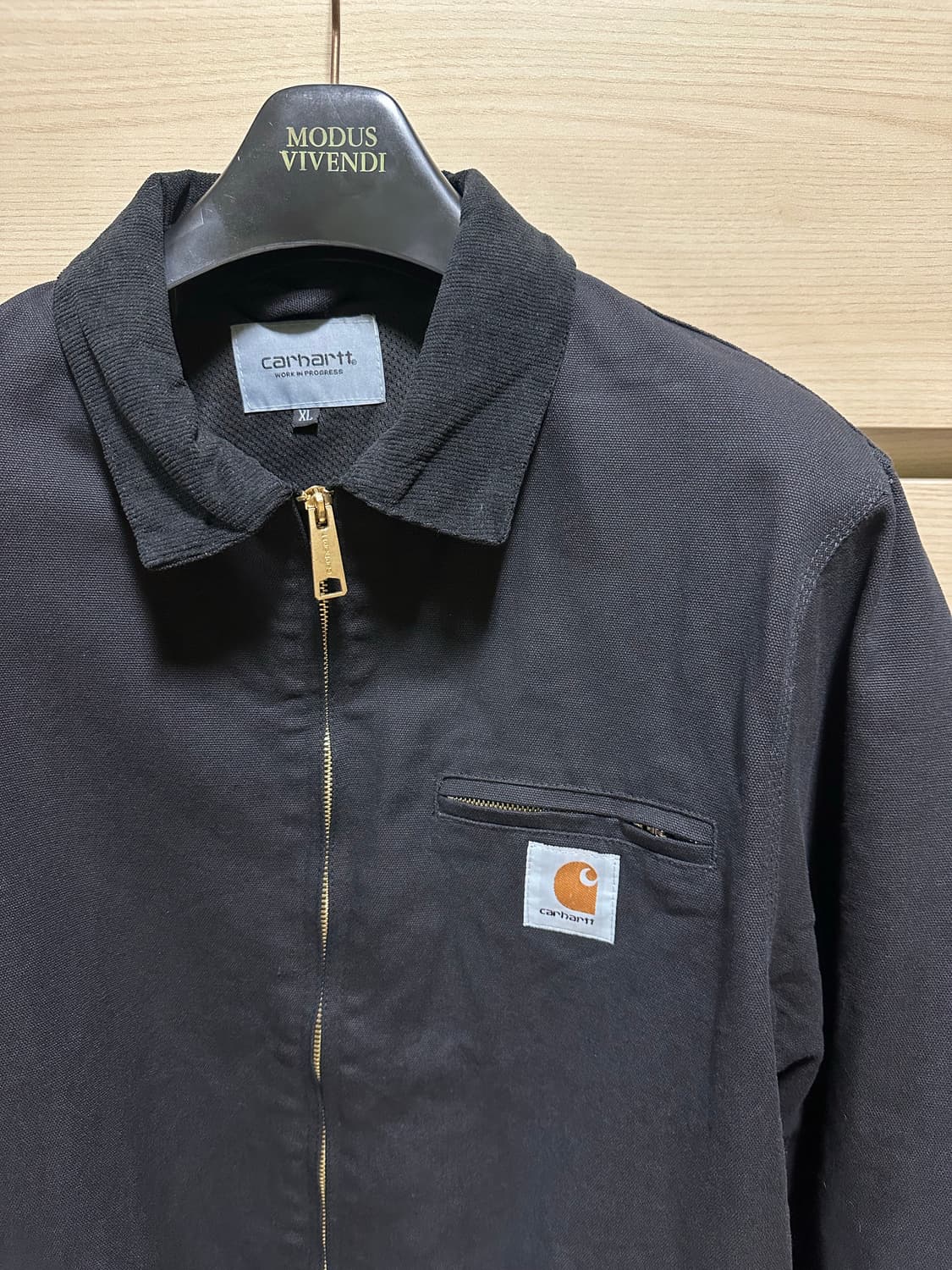 (XL) 칼하트 디트로이트 자켓 블랙 상품이미지2