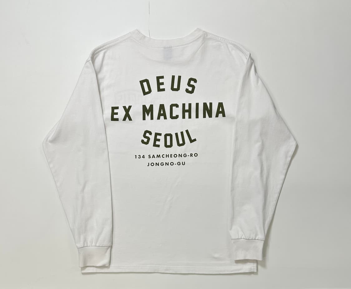 데우스 엑스 마키나 서울 롱 슬리브(M)화이트  상품이미지3
