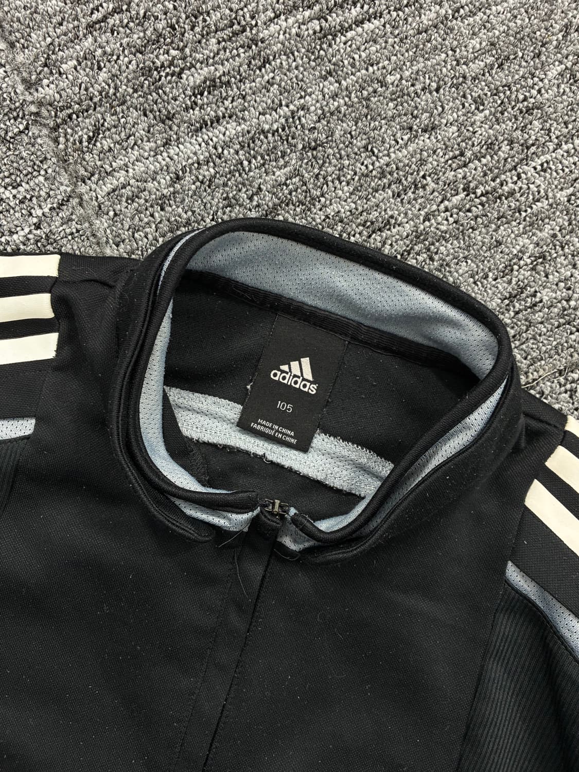 아디다스 04-05 레알 마드리드 반집업 트레이닝탑 XL 상품이미지5