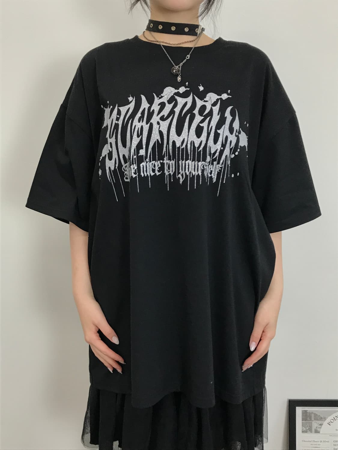 Rad Four Real Gothic Logo Tee 상품이미지2