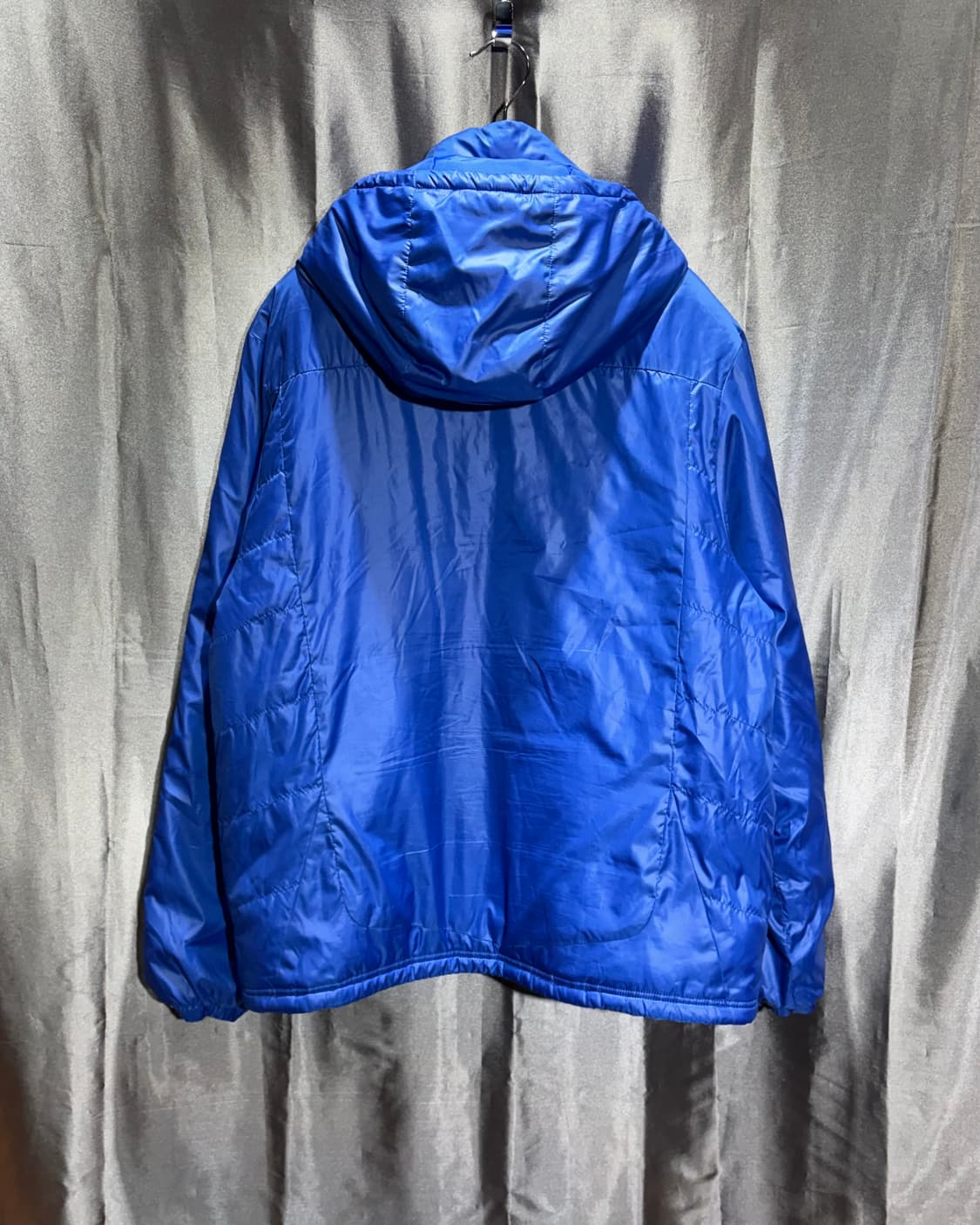 L 아디다스 첼시 삼선로고 코발트블루 후디 패디드 자켓 상품이미지3