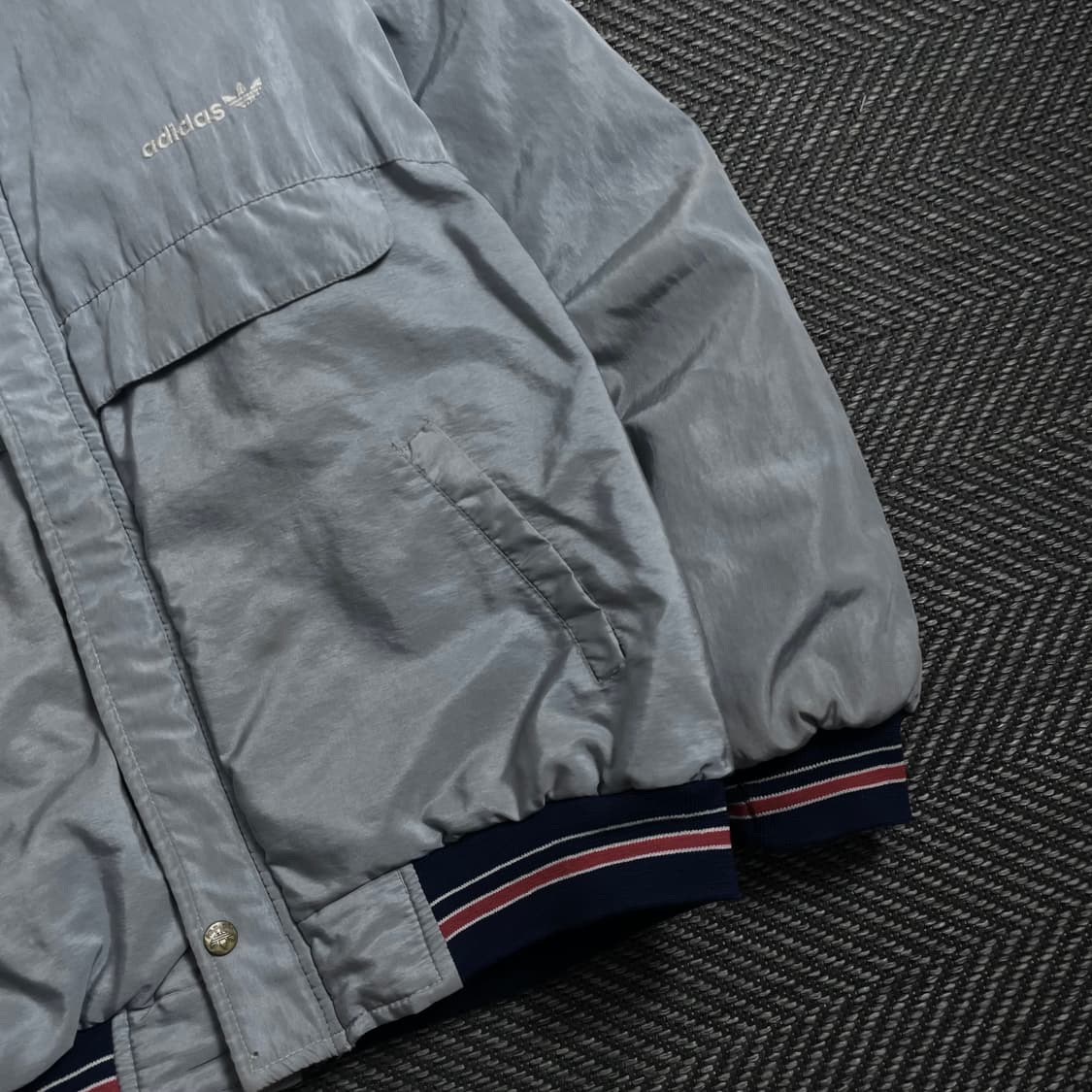90s 아디다스 올드스쿨 배색 패디드 자켓 y 4420 상품이미지3