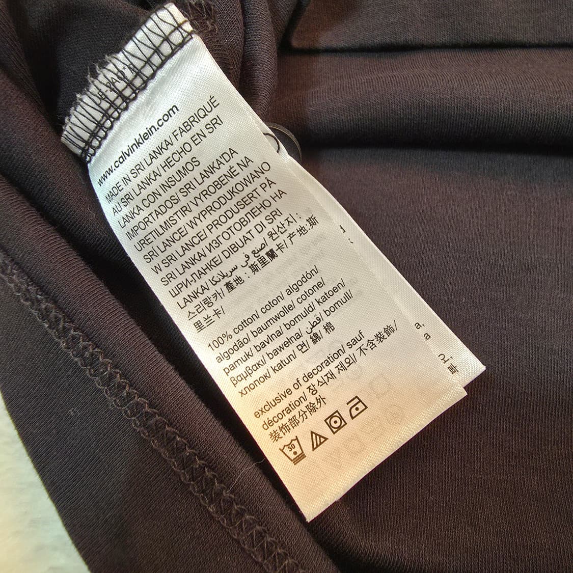 (XXL)캘빈클라인 반팔 카라 티셔츠 상품이미지5