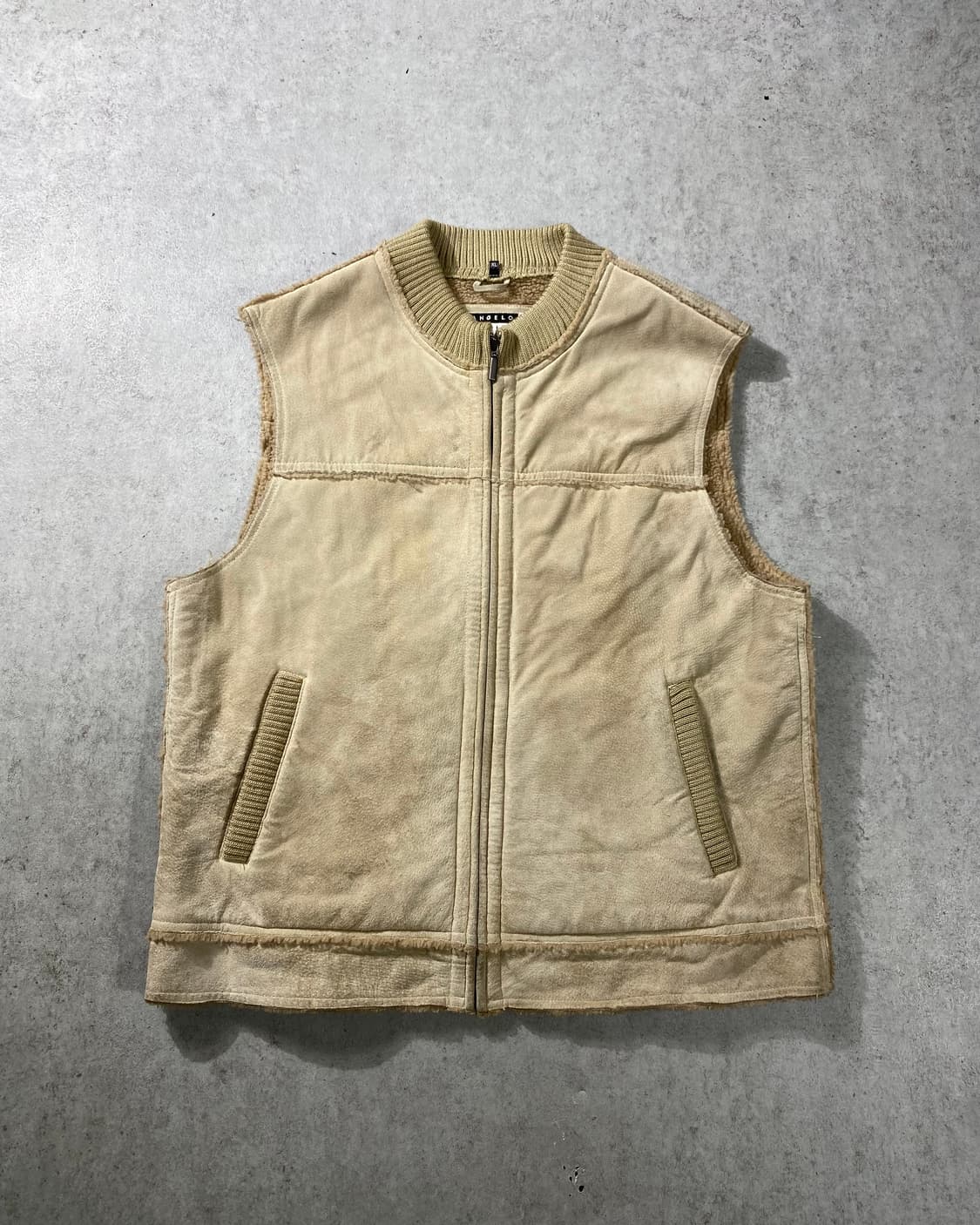 [XL] 90-00s ANGELO LITRICO 리얼 스웨이드 베스트 상품이미지1