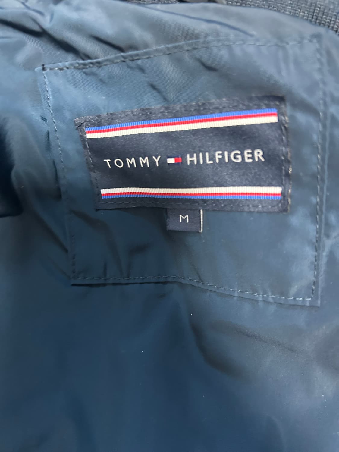 타미힐피거 네이비 봄버 점퍼M 상품이미지2