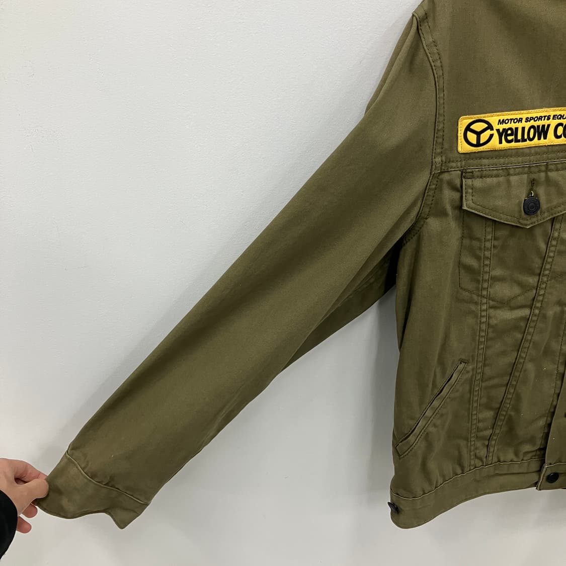 리바이스 옐로우콘 카키 트러커 자켓 M 상품이미지7