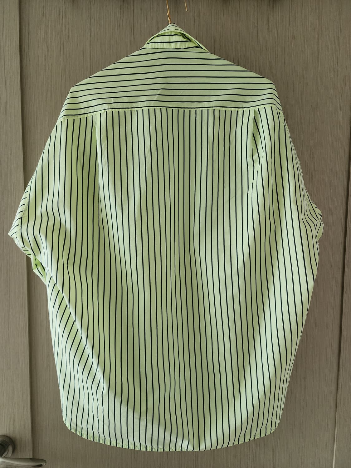 Sandro 스트라이프 셔츠 라임  상품이미지2