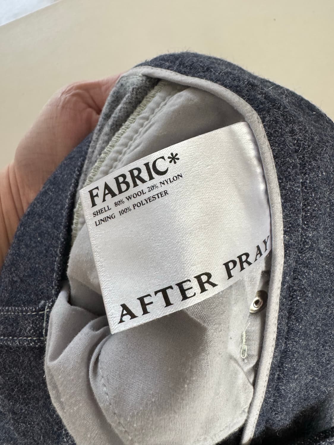 애프터프레이 afterpray 카펜터 팬츠 판매합니다. 상품이미지7