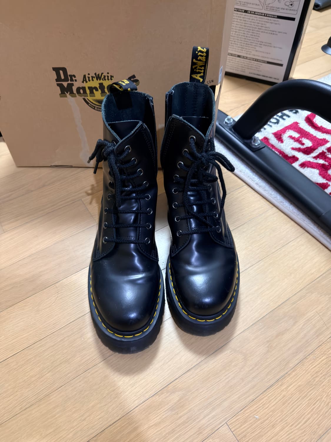 닥터마틴 제이든 블랙 부츠 280 상품이미지4