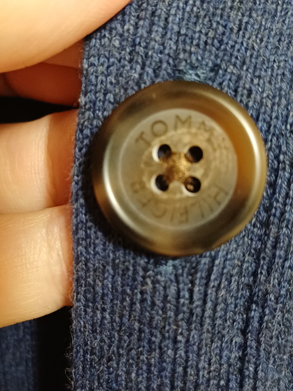 타미힐피거 네이비 가디건 상품이미지5