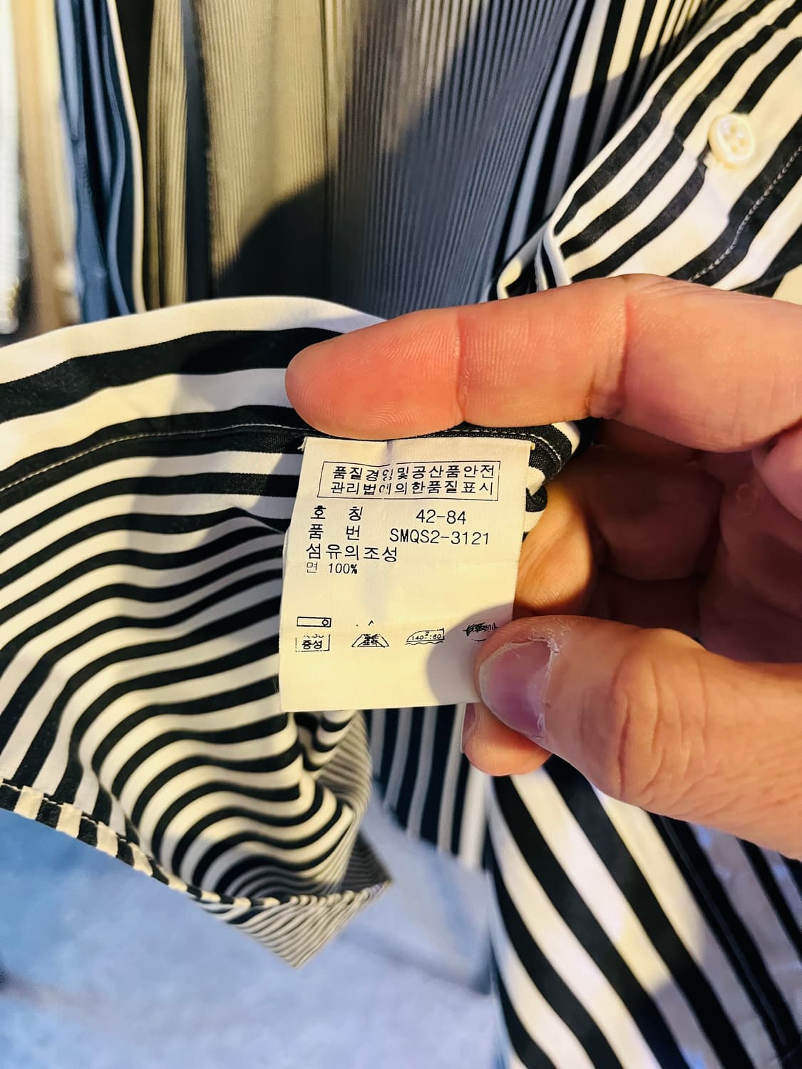 폴로 랄프로렌 리젠트 멀티 스트라이프 셔츠 (42–84) 상품이미지4