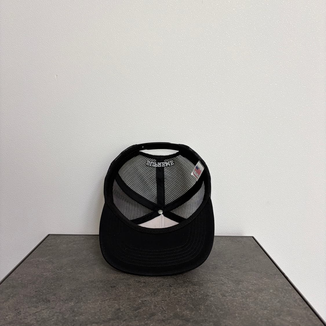 (OS) 슈프림 5패널 볼캡 모자 섹스 인 헤븐 블랙 상품이미지5