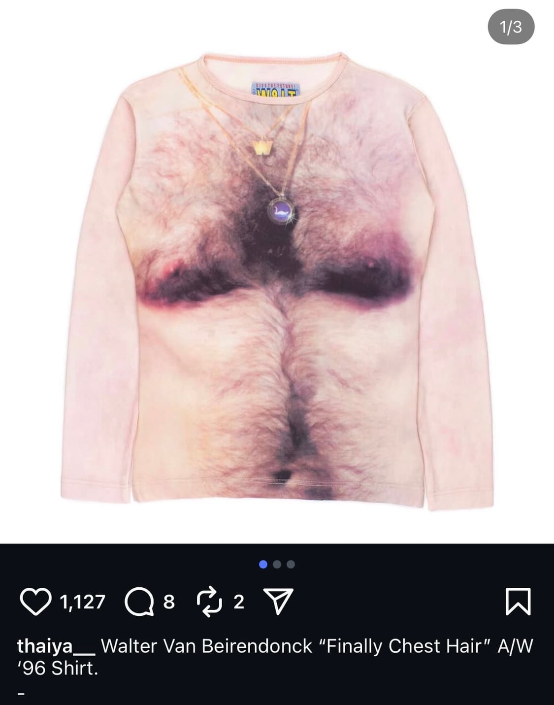 중후하다 이게 남자다 야마 티셔츠  상품이미지3