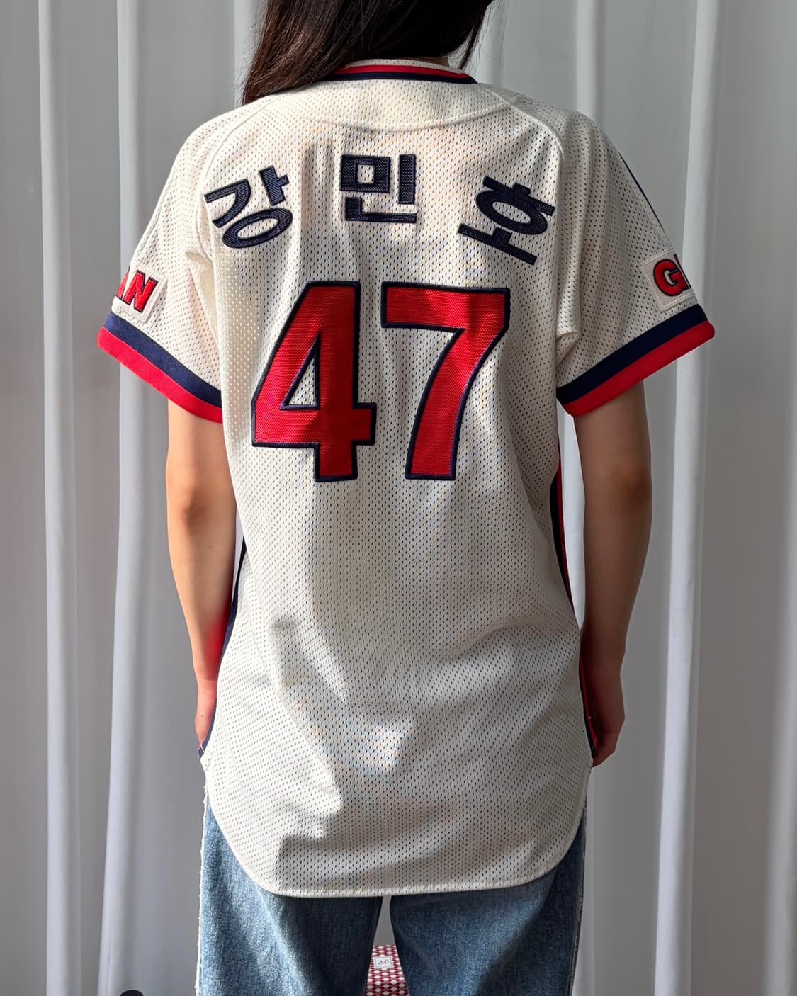[85]롯데 자이언츠 네포스 강민호 야구 유니폼 상품이미지2