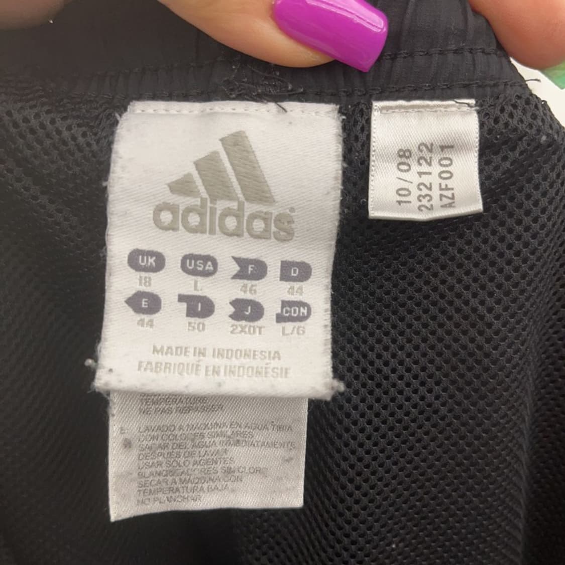 아디다스 올드스쿨 베이직 삼선 와이드 트랙팬츠 L C07138 상품이미지5