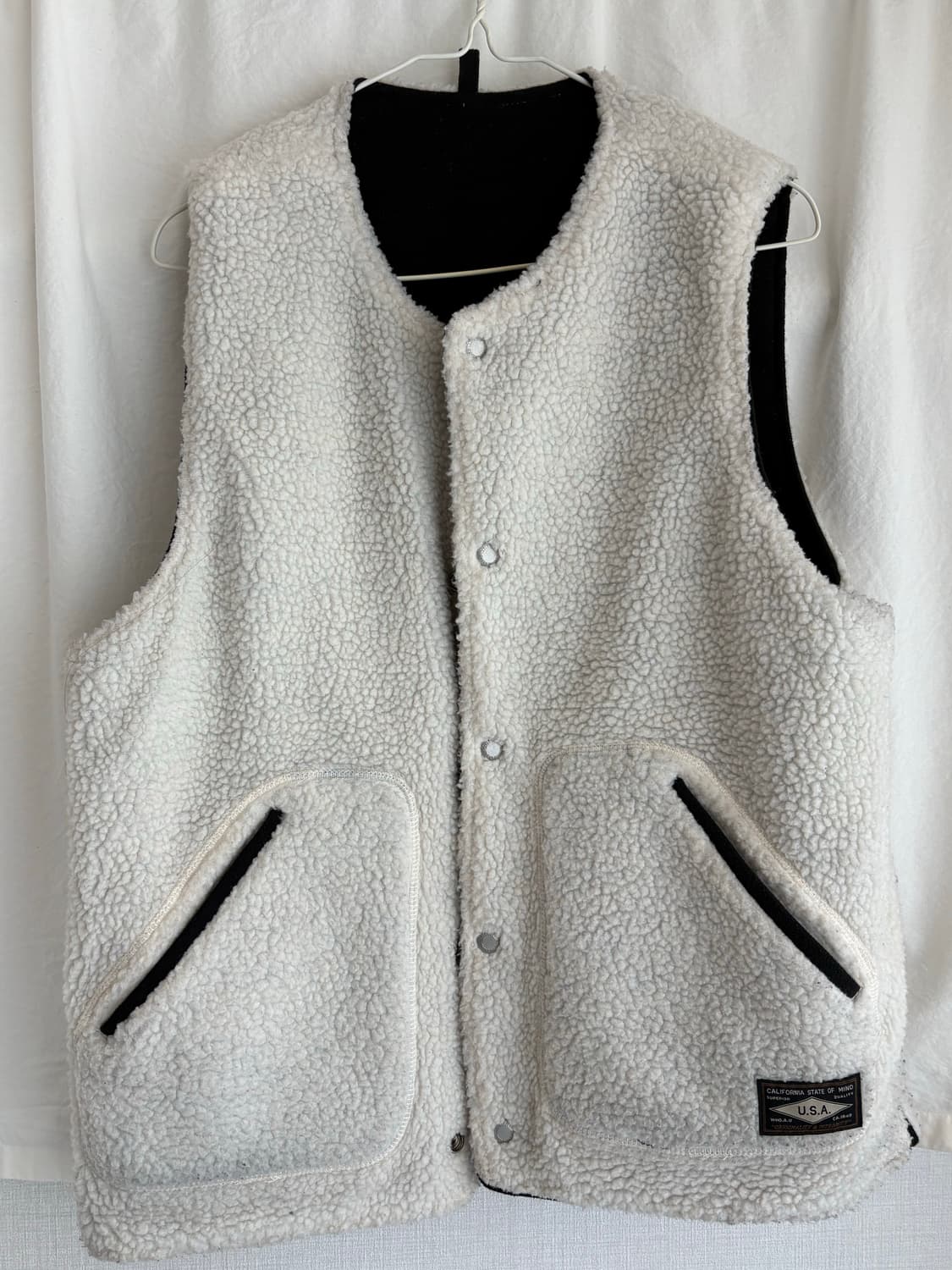 빈티지 리버시블 조끼 상품이미지2