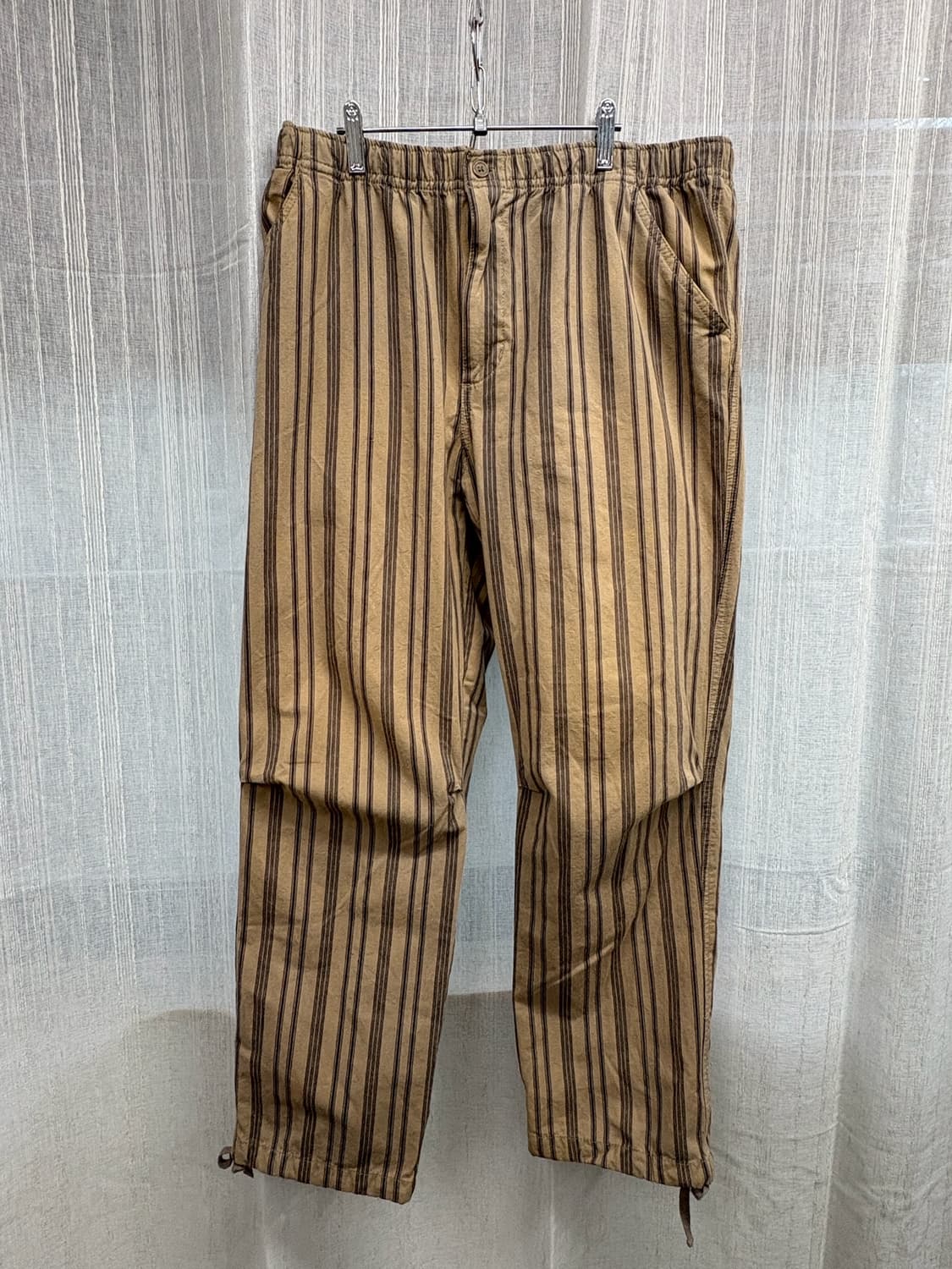 제페니즈 빈티지 스트라이프 린넨 팬츠 상품이미지3