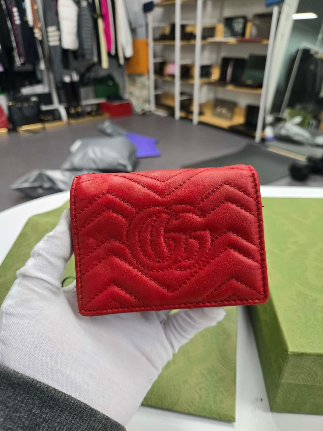 [A급컨디션] 구찌 마몬트 여성 반지갑 상품이미지2