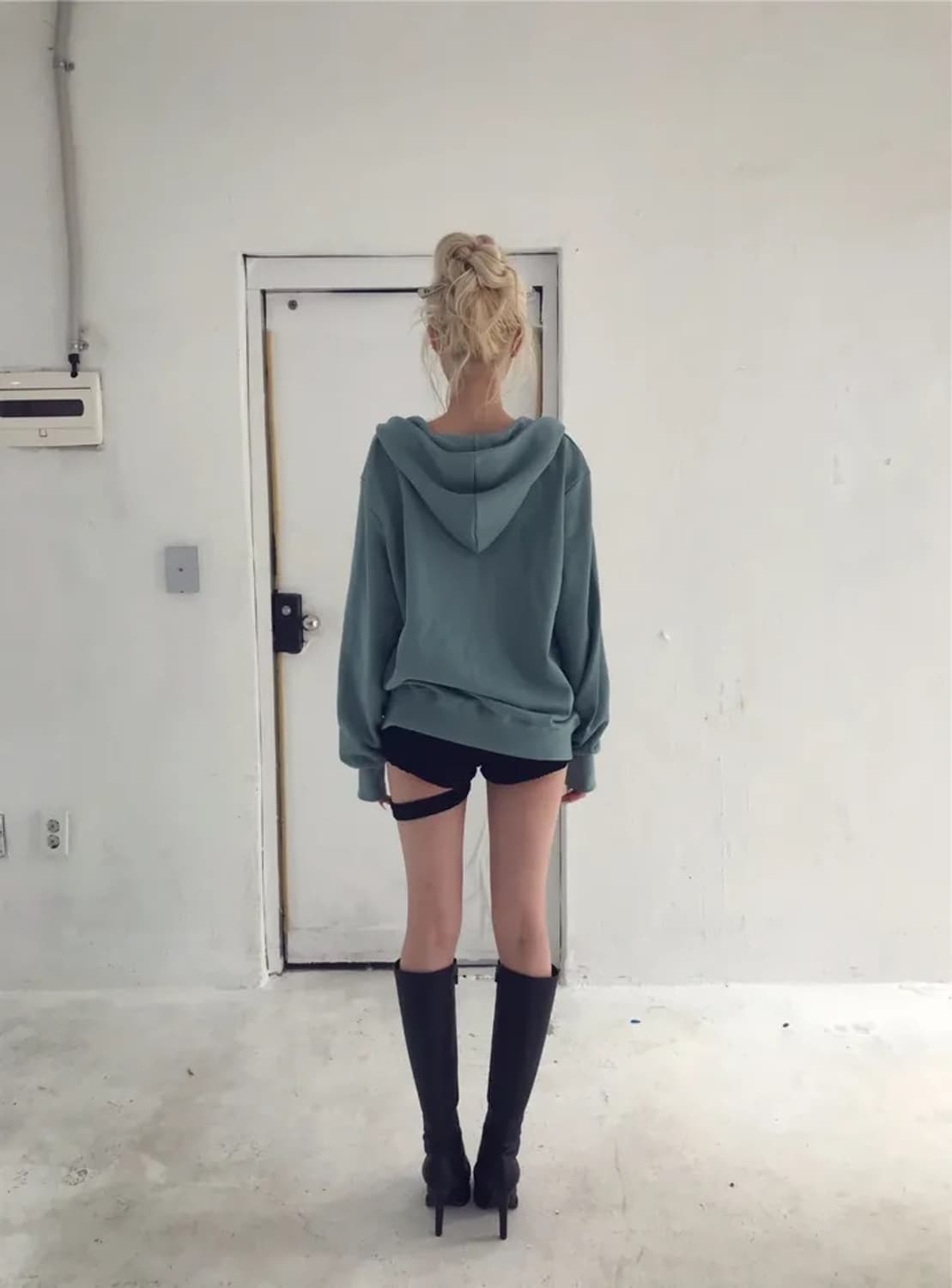 쿄이 SOFT MINT ZIP HOODIE 상품이미지5