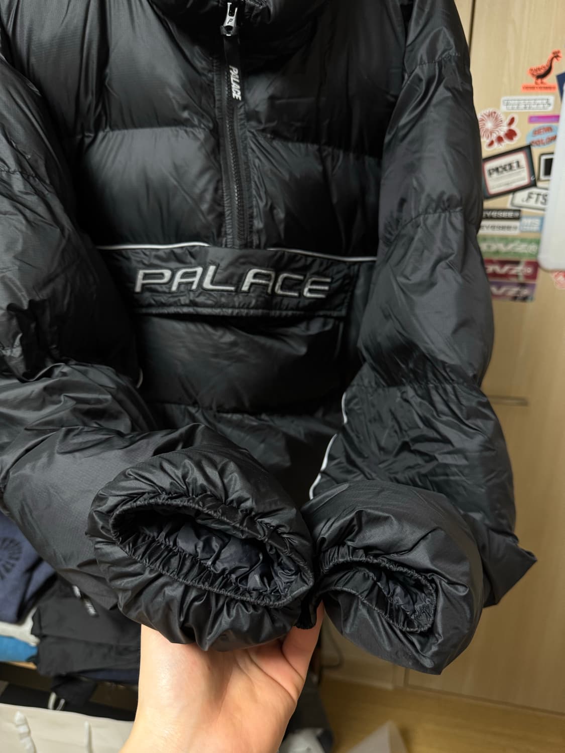 [L] 23ss 팔라스 퍼텍스 P90 아노락 푸퍼 자켓 블랙 상품이미지3