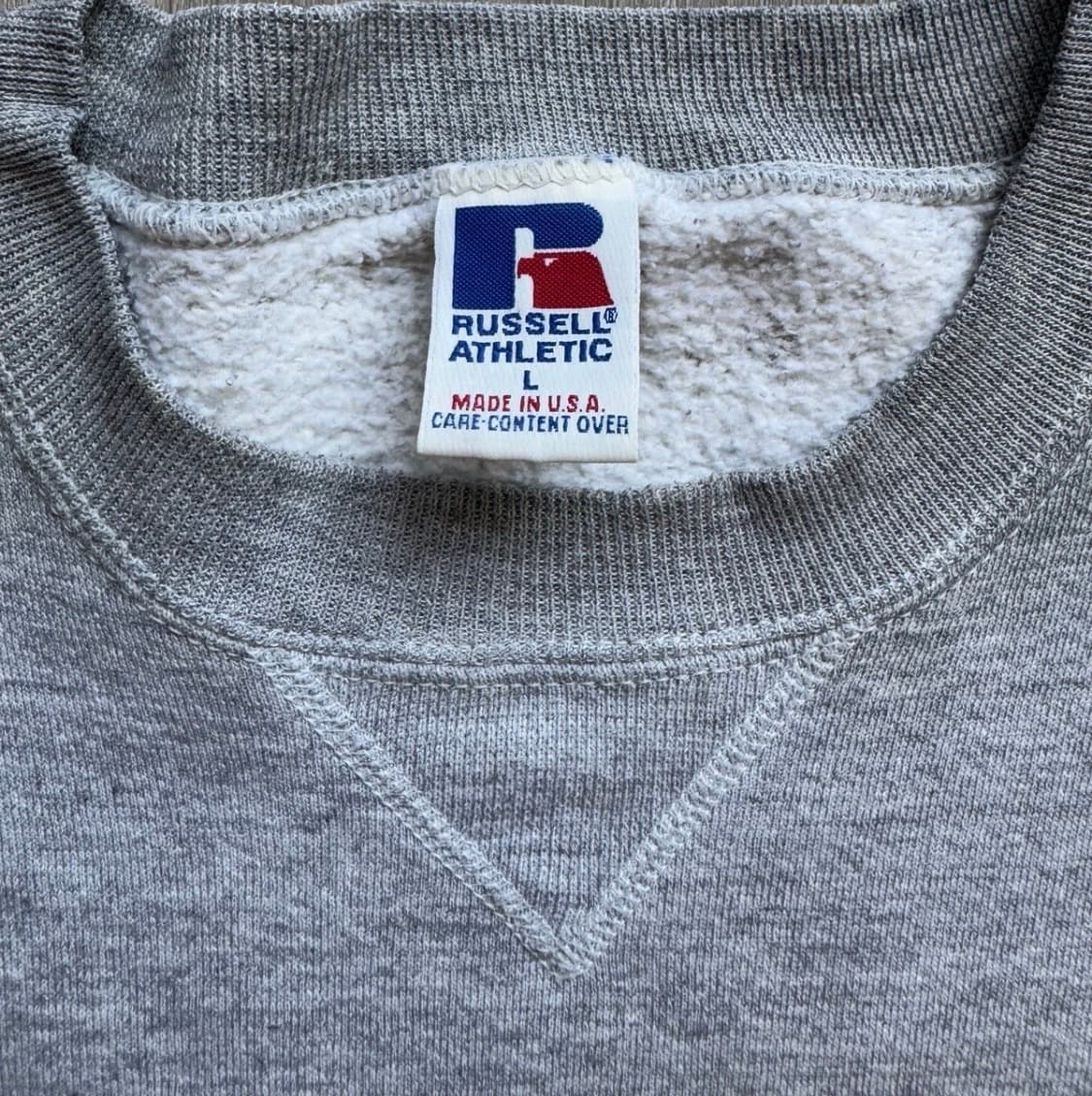 러셀 90s usa 스웻셔츠 l 그레이 상품이미지10