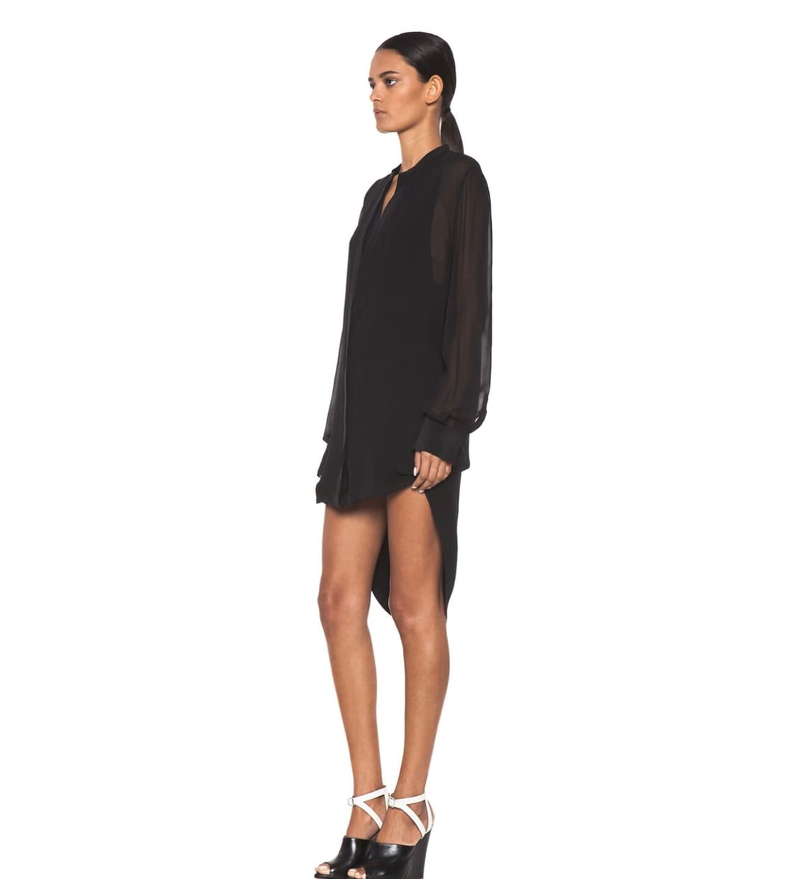 3.1 phillip lim Silk Layered Shirt Dress 상품이미지3