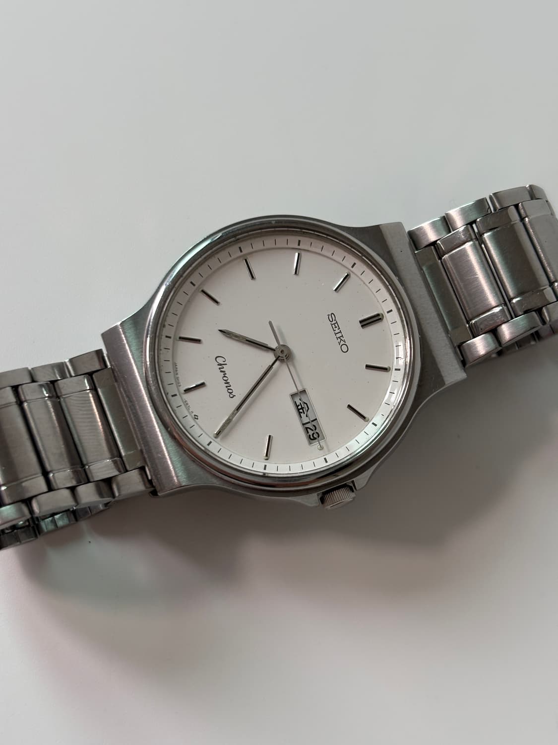 1980s Chronos Silver Quartz 상품이미지3