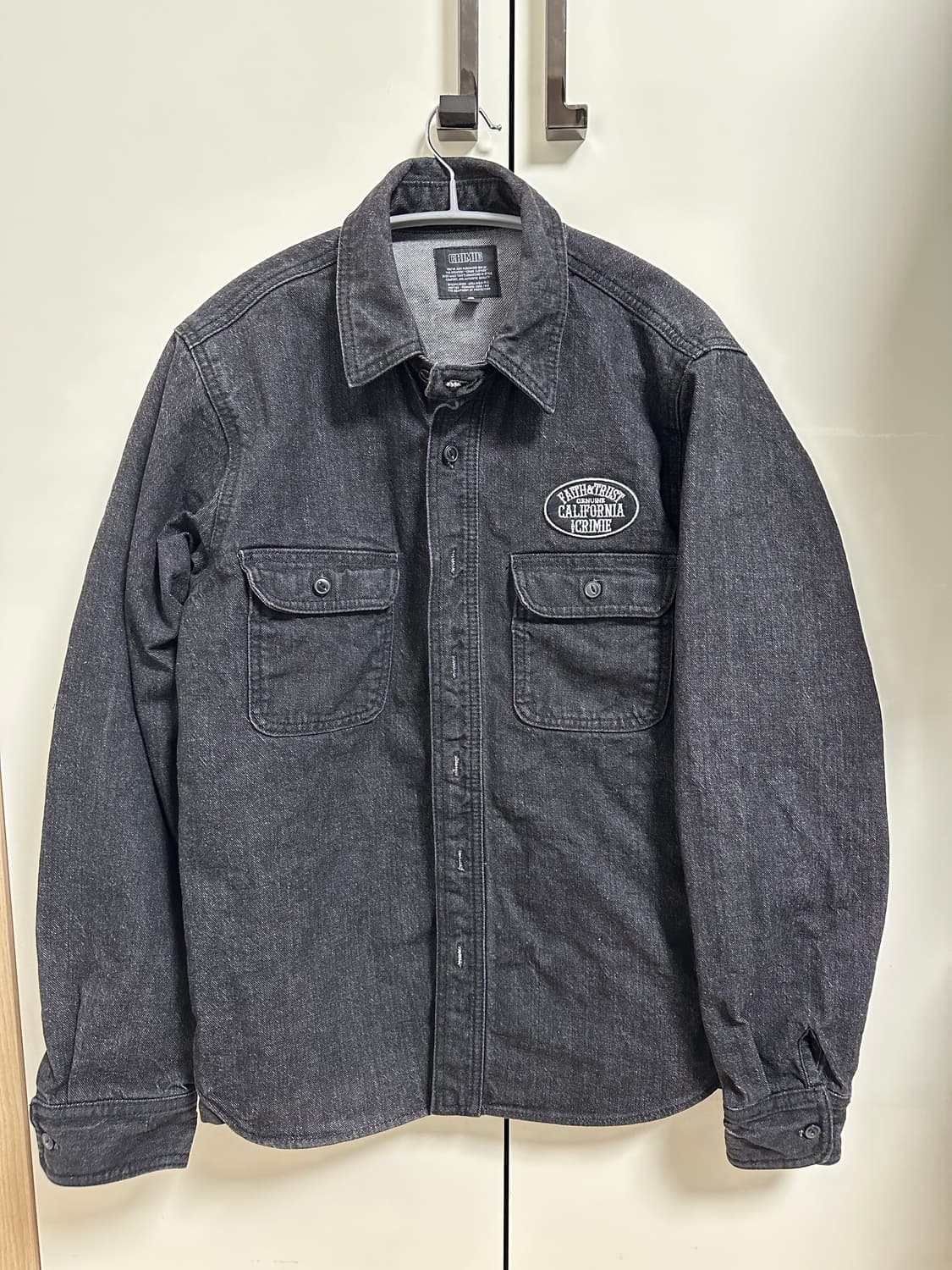 (M)일본 빈티지 데님셔츠 상품이미지2