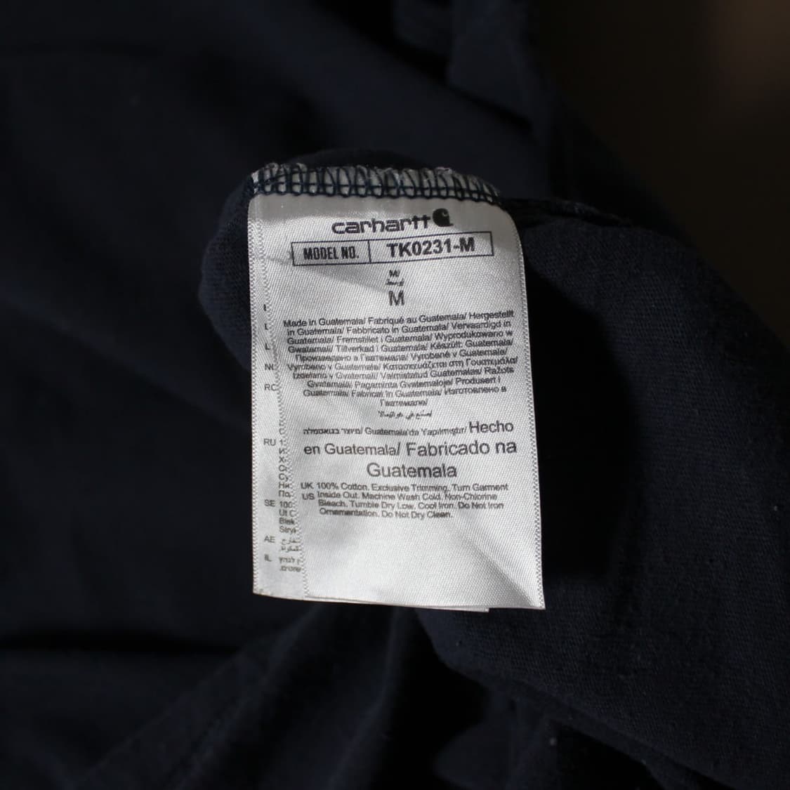 Carhartt 칼하트 차콜 롱 슬리브 상품이미지5