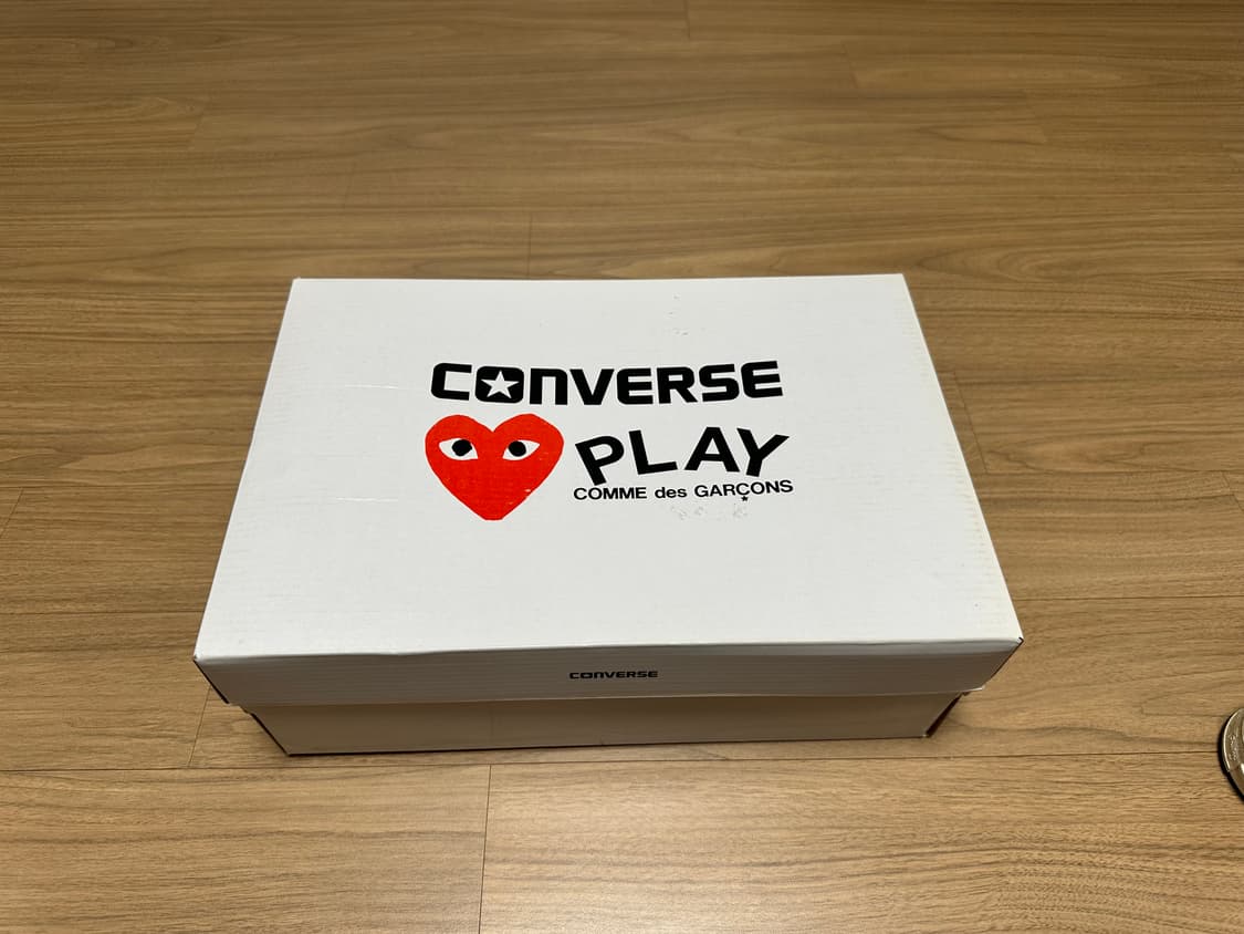 285 컨버스 x 플레이 꼼데가르송 척 70 로우 블랙 상품이미지7