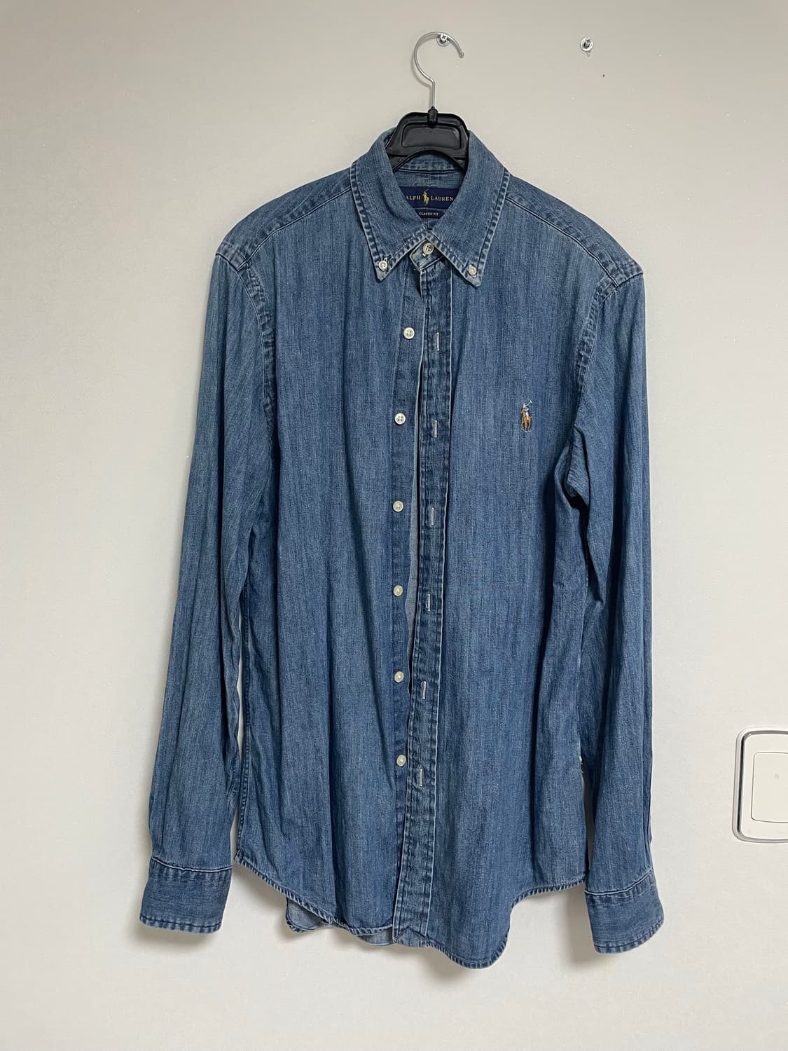 폴로 멀티포니 데님셔츠(클래식핏 S) 상품이미지2