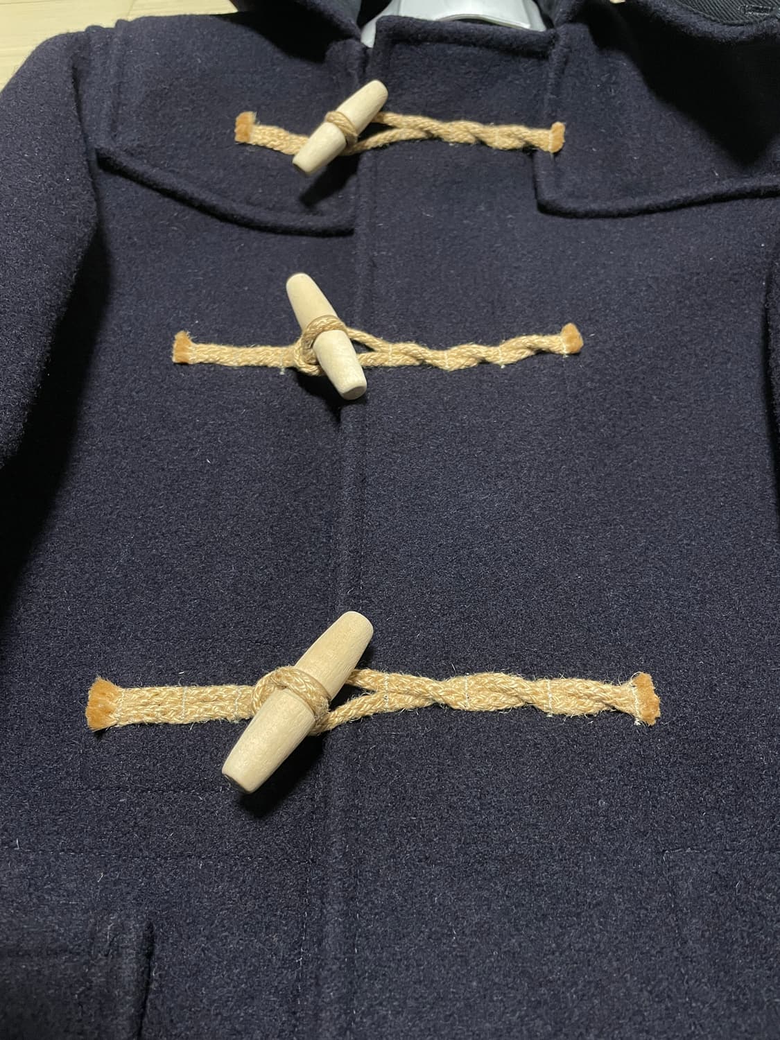 글로버올 몬티 더플코트 네이비 팝니다 상품이미지3