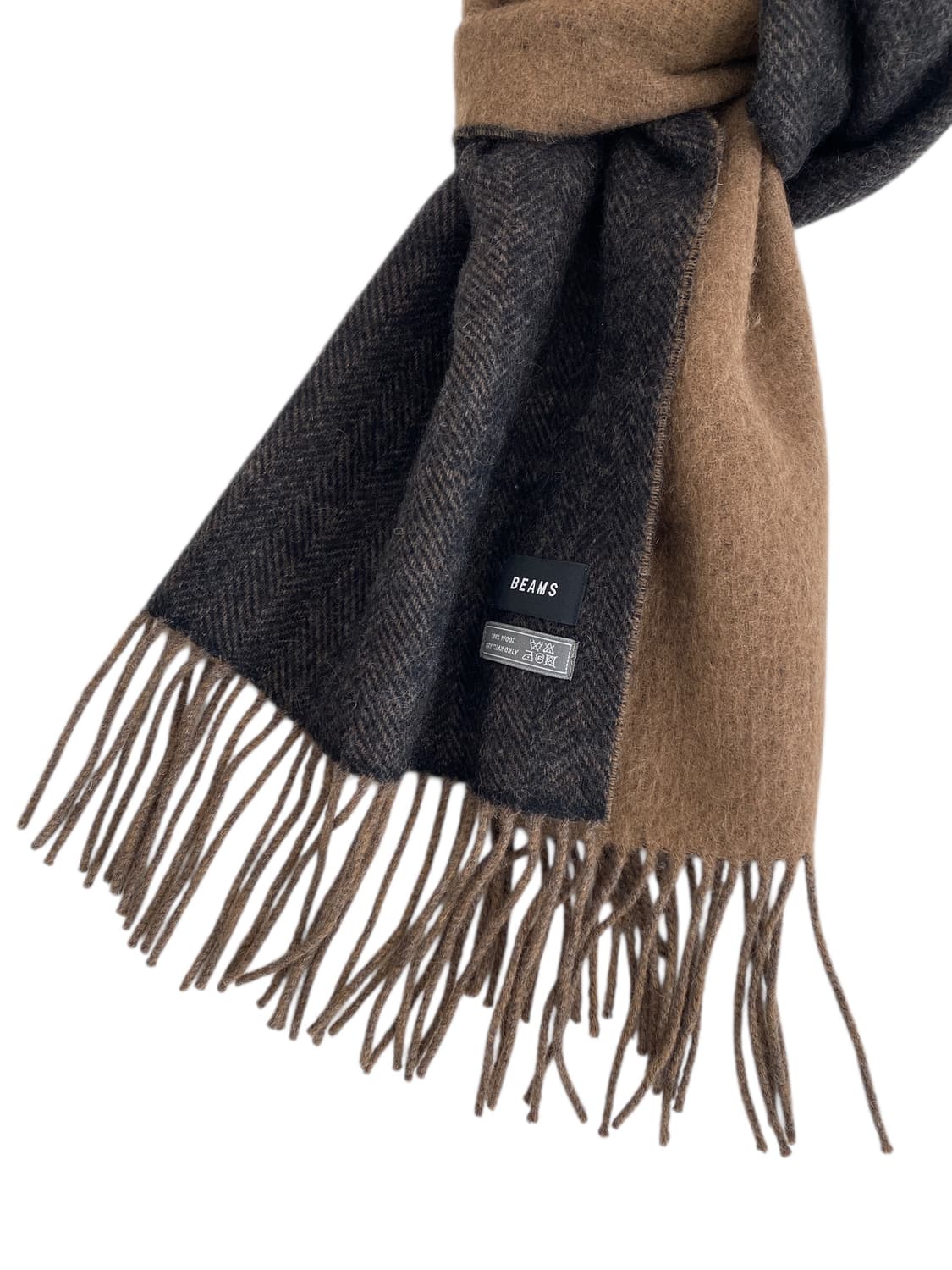 빔즈 양면 울 머플러 상품이미지5