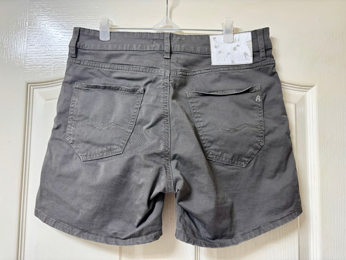 Replay 리플레이 워싱 그레이 숏팬츠 반바지 28~30 상품이미지2