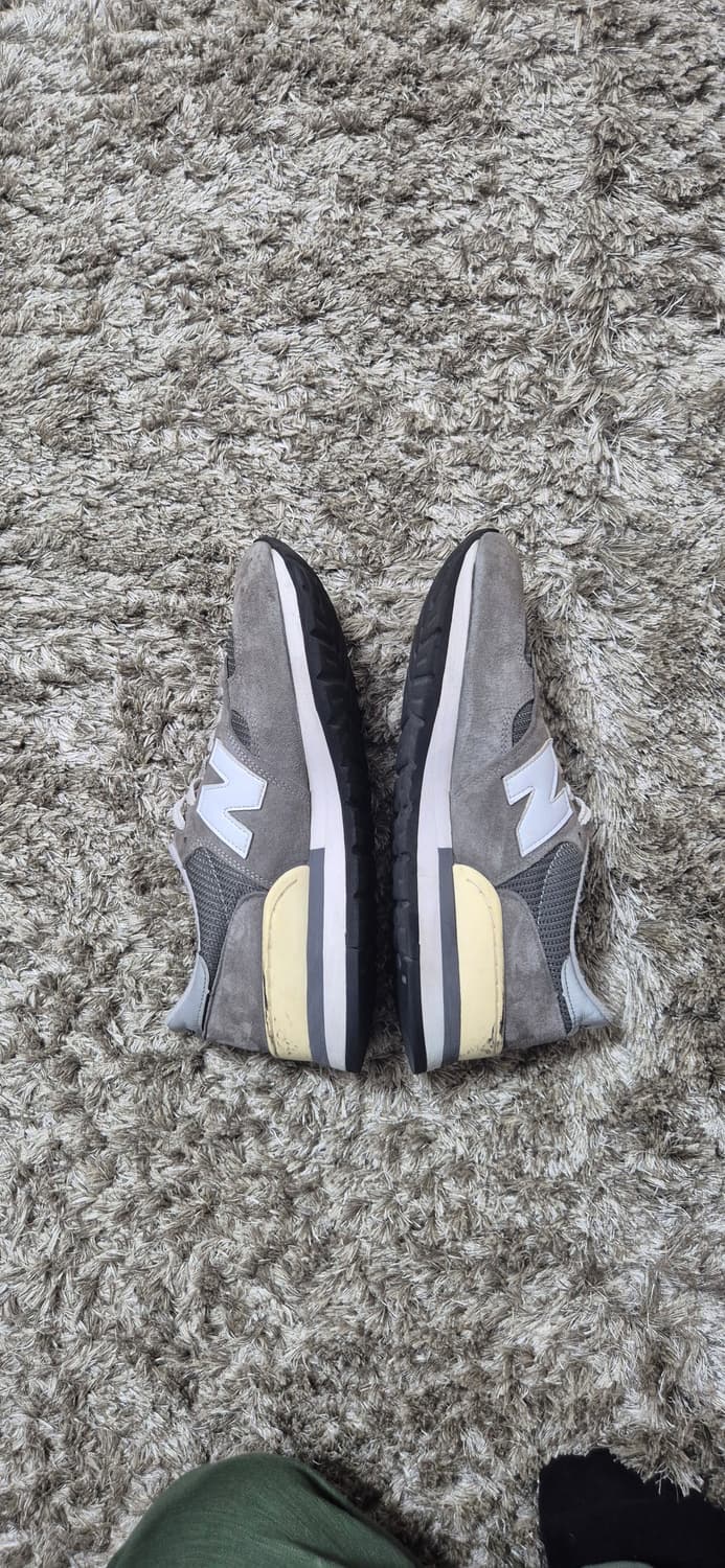 뉴발란스 990v1 메이드 인 USA 그레이 화이트 (275) 상품이미지5