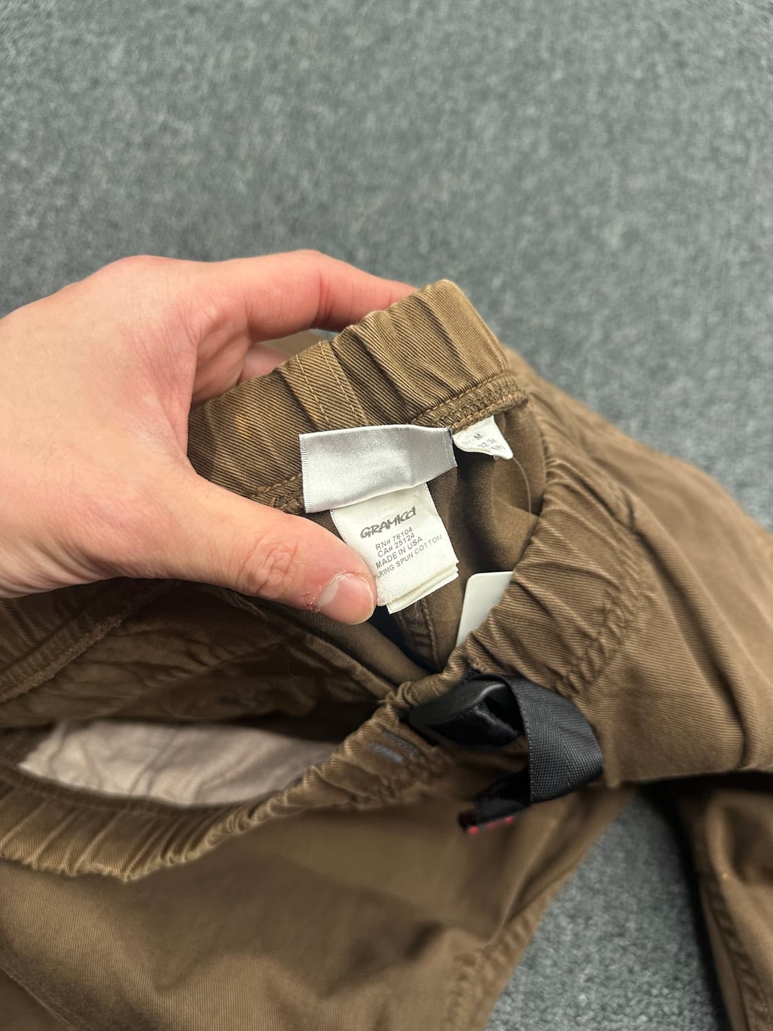 M) 그라미치 브라운 코튼팬츠 상품이미지6