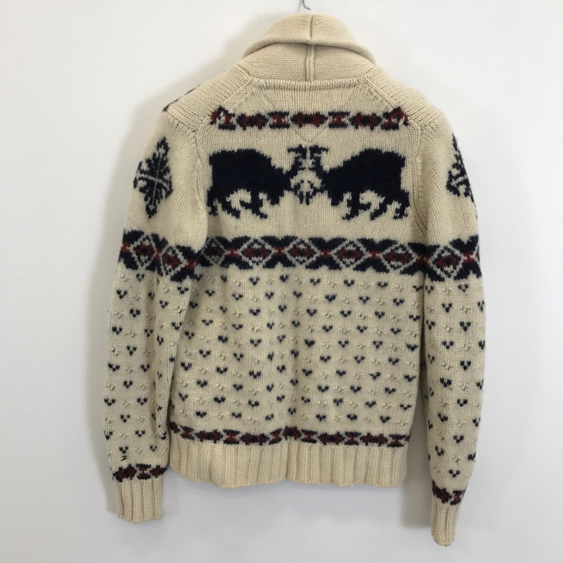 타미힐피거 빈티지 코위찬 니트집업 [S] 상품이미지3