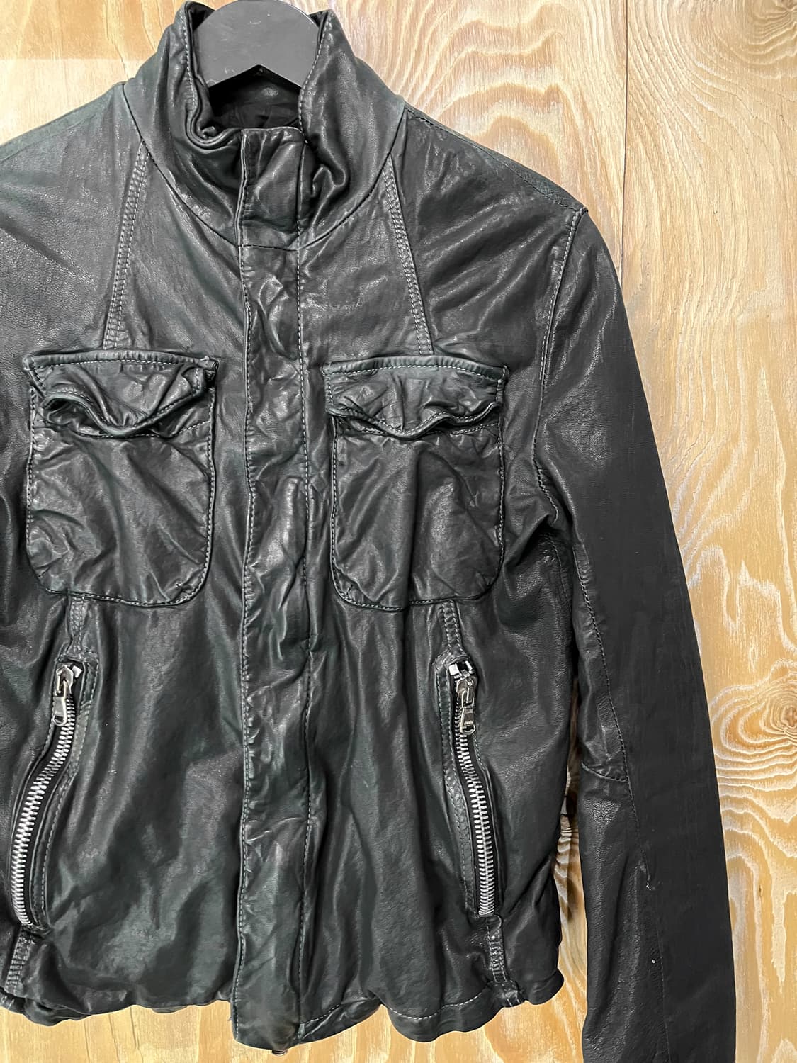 Lat 40.8 램 레더 자켓 상품이미지4