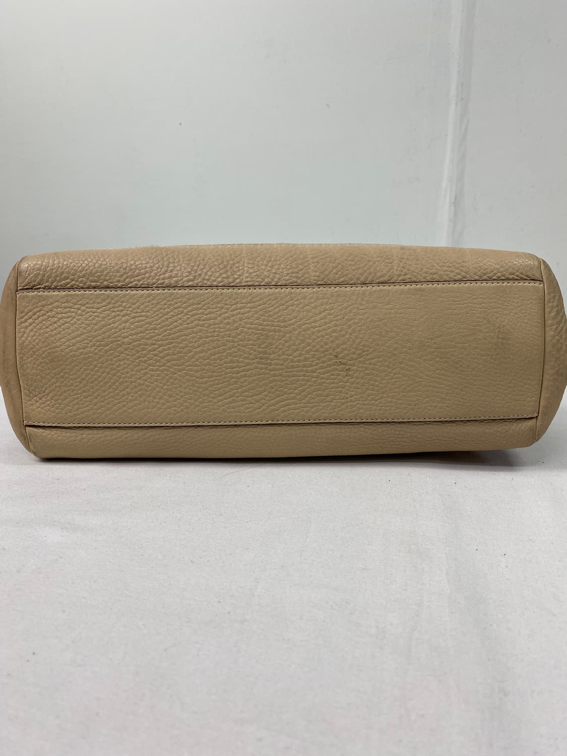 90s coach 코치 패치워크 시그니처 호피 도트 캔버스 레더 토트백  상품이미지8