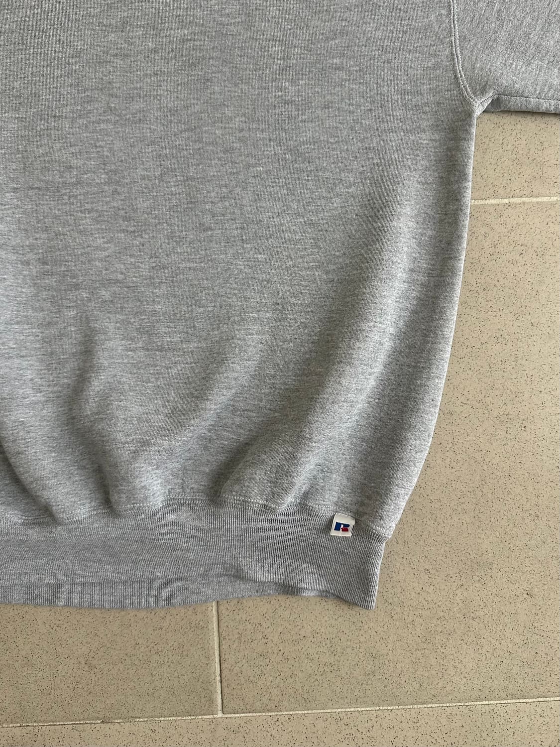 90s 빈티지 러셀 스웻셔츠 그레이 XXL USA 상품이미지4