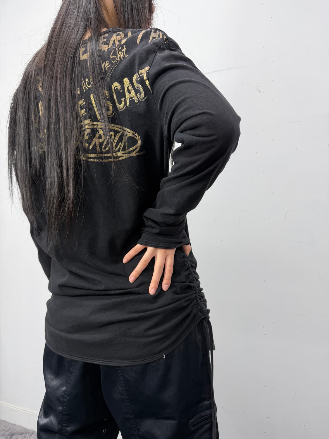 PPFM lace-up long sleeve 상품이미지4