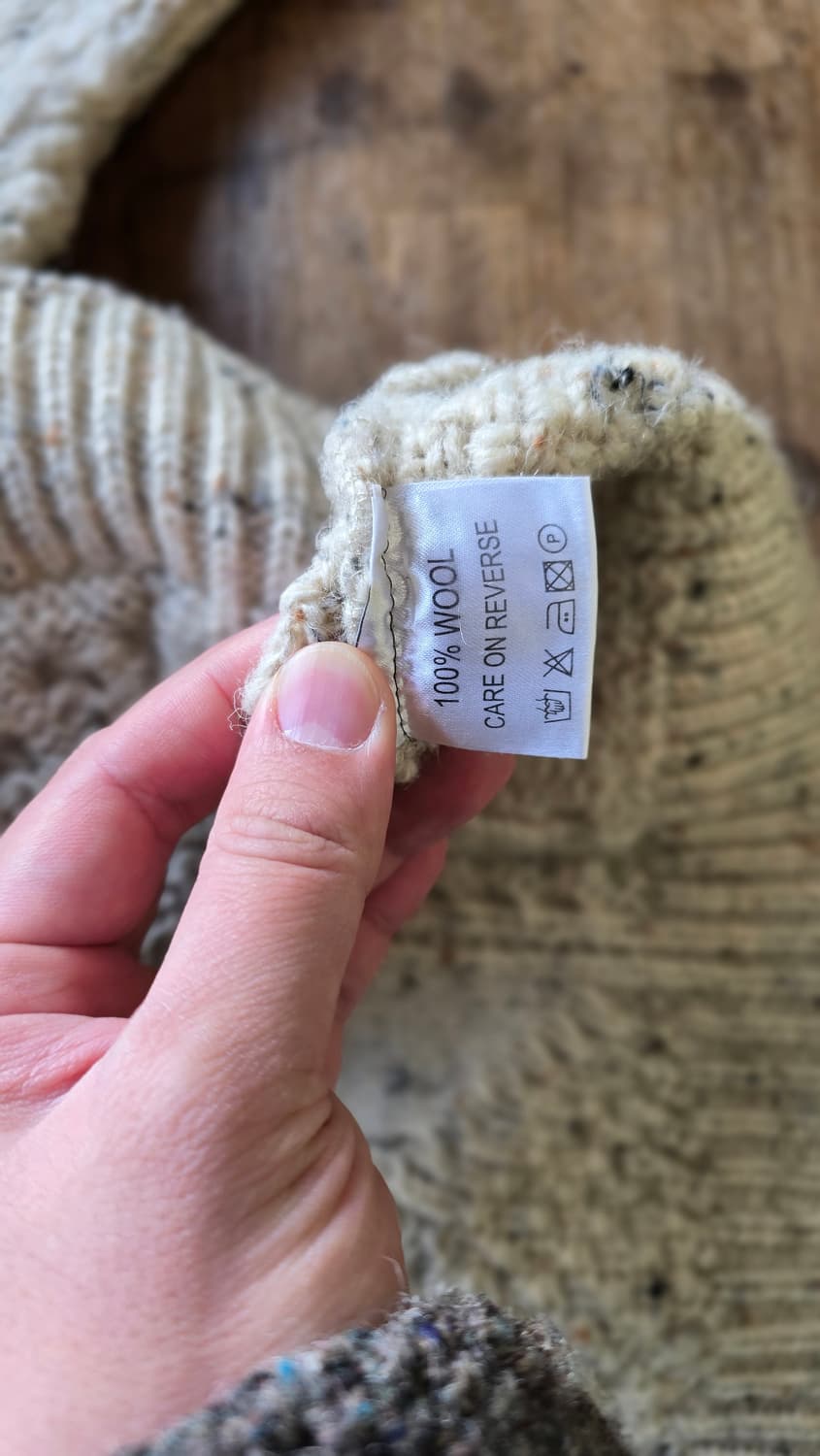 ACORN 유로 빈티지 피셔맨 가디건 L 상품이미지7