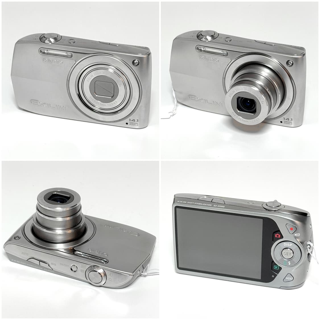 카시오 엑슬림 Z2000 실버 빈티지디카 상품이미지2