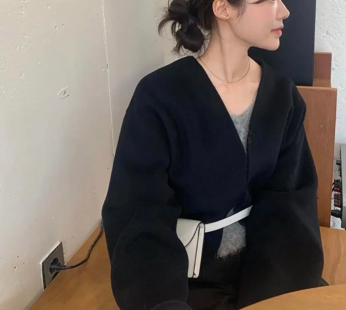 레이지샵 캐시미어 핸드메이드 코트 상품이미지3