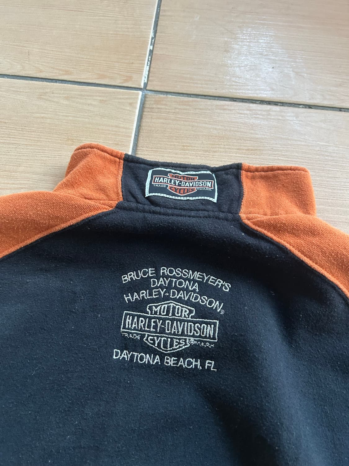 빈티지 할리데이비슨 스웻집업자켓 상품이미지6
