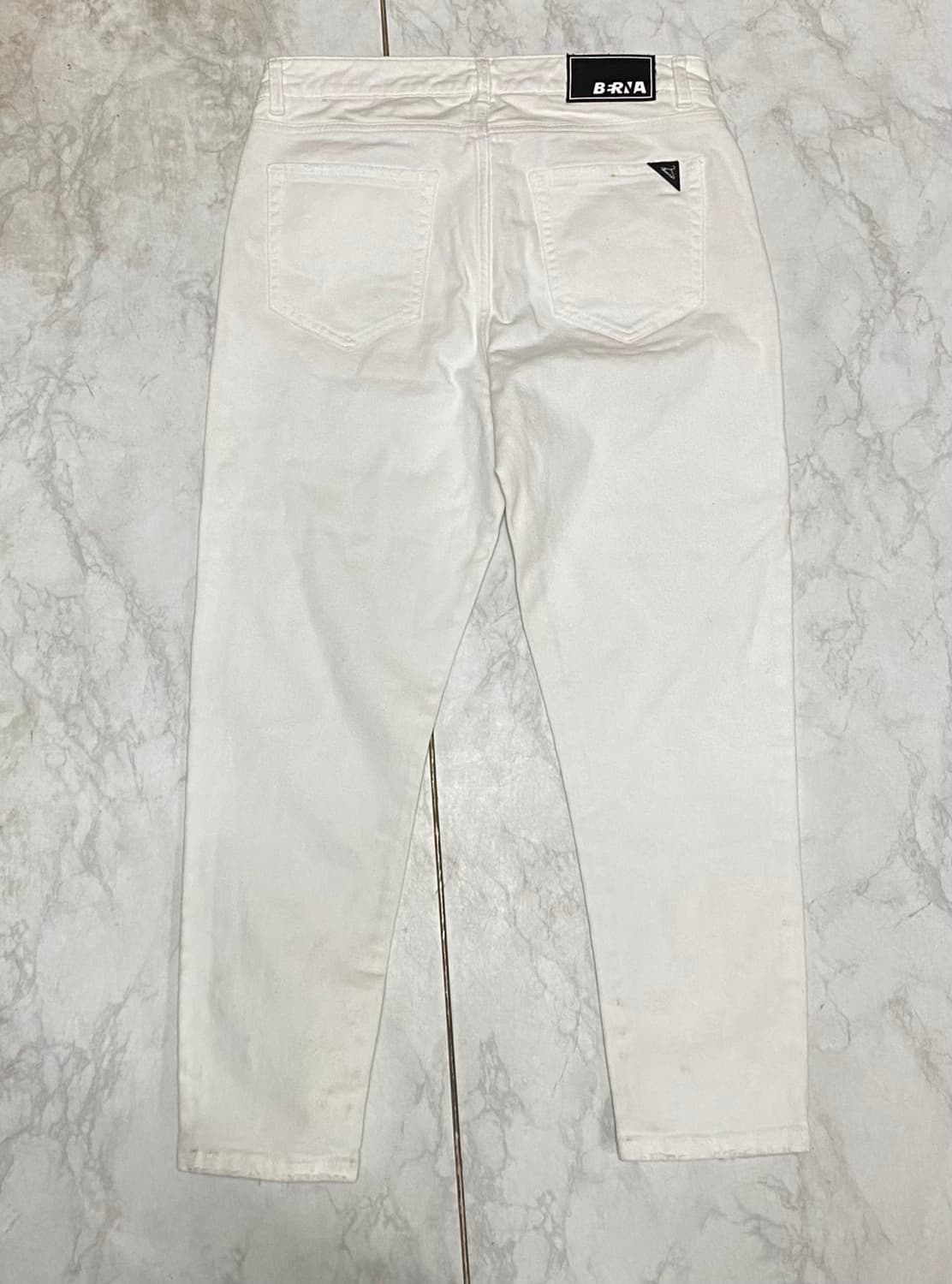 그래피티 화이트 팬츠 허리 32인치 상품이미지5