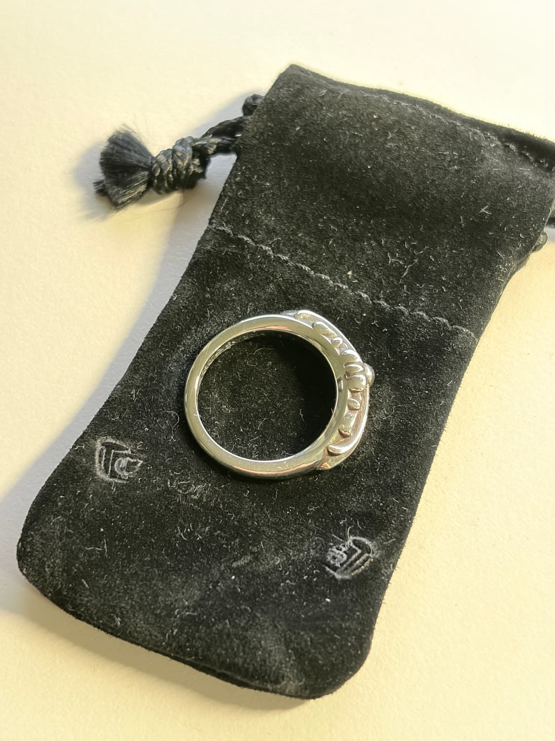 크롬하츠 베이비 플로랄 링 US7 상품이미지7