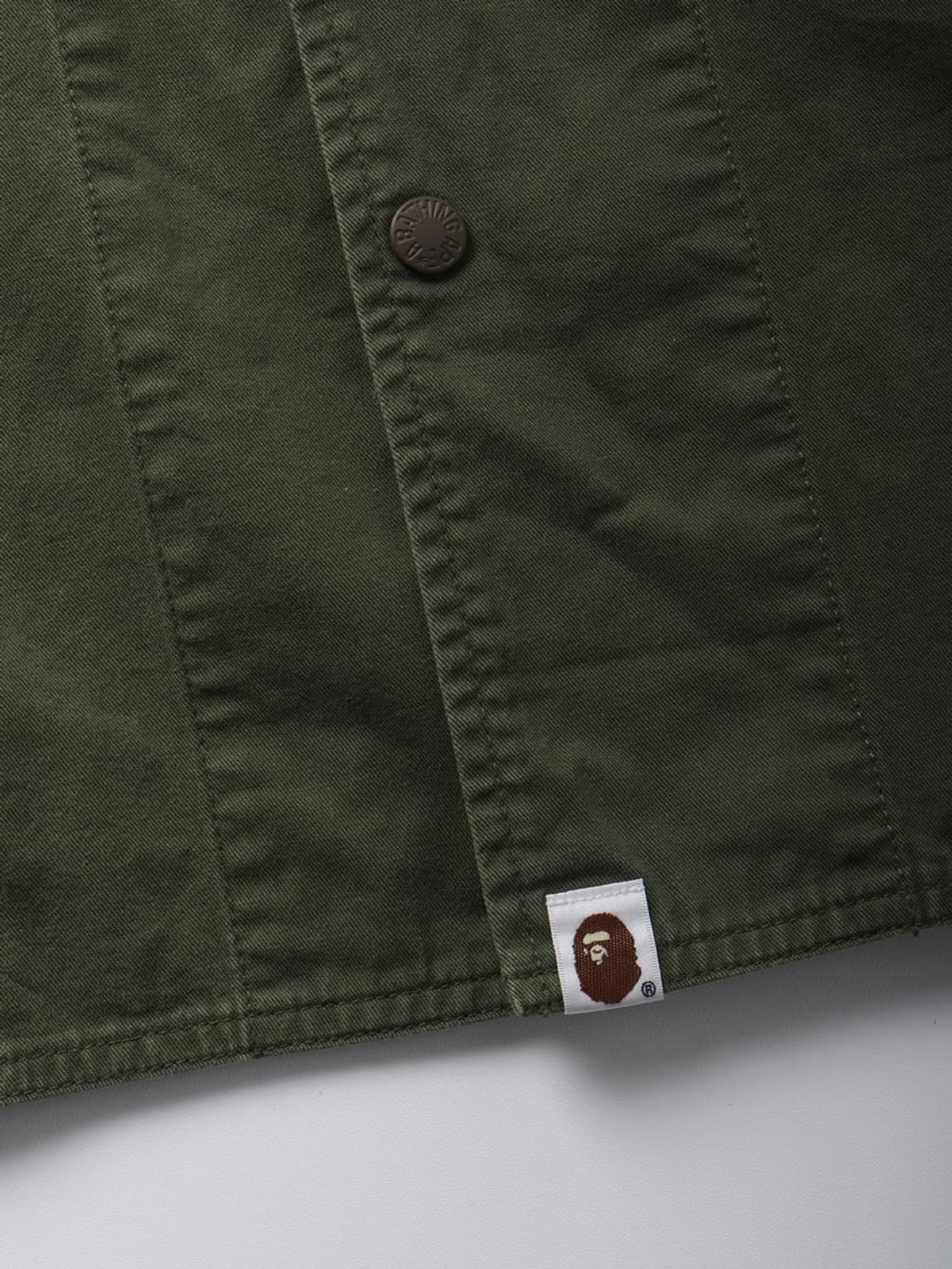 A BATHING APE 2way Military Shirt Jacket 상품이미지7