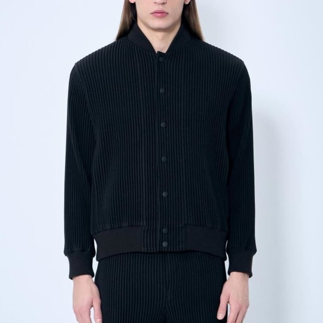 HOMME PLISSE ISSEY MIYAKE 플리츠 봄버 자켓 상품이미지1